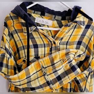 WE THE FREE FREE PEOPLE CALICO BASIN JACKET SHACKET SHIRT WMNS MED